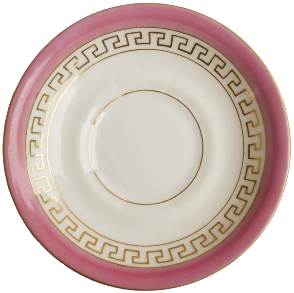White House China Saucer From the Personal Collection of Mary Todd Lincoln